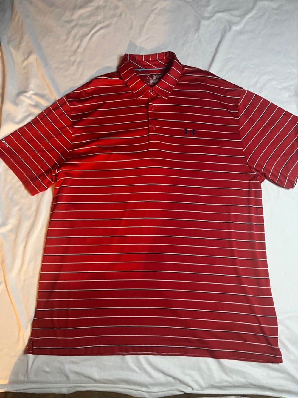 Under Armour Striped Polo Shirt